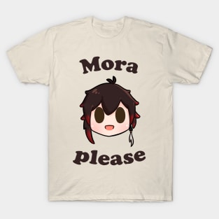 Genshin impact Zhongli mora please T-Shirt